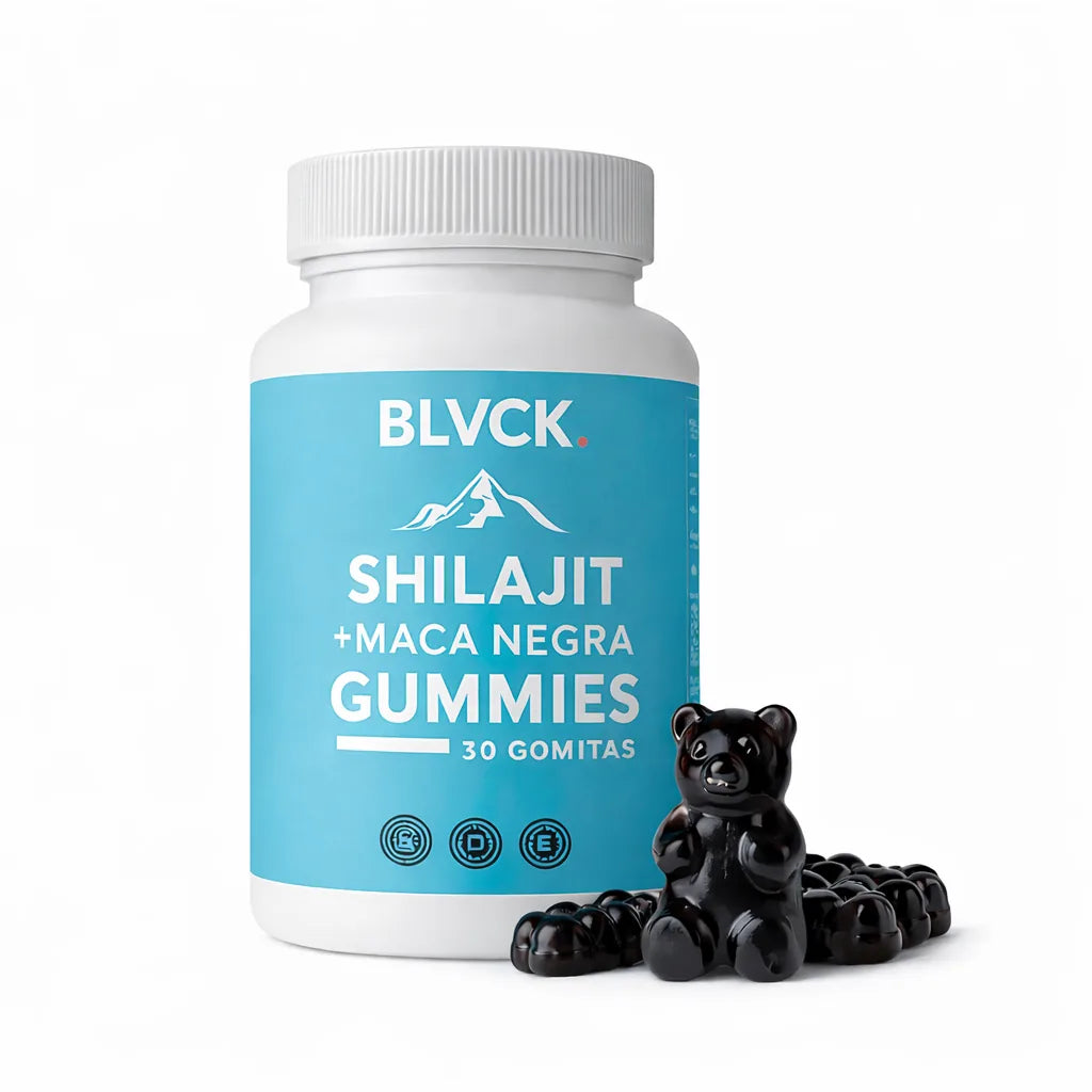 BLVCK Supreme Shilajit Gummies (con Maca Negra) ADIOS al Viagra