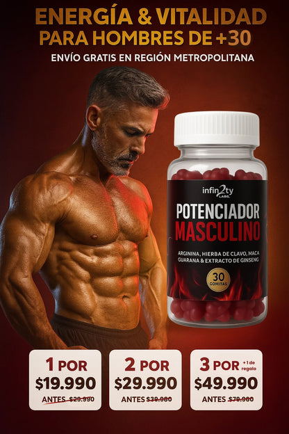Gomitas de Shilajit® Potenciador Sexual