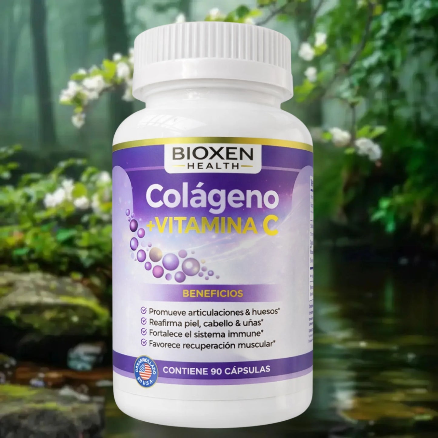 Collagen peptidos - 90 Capsulas