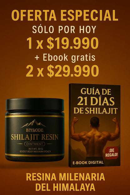 Shilajit Himalaya™ Potenciador Sexual