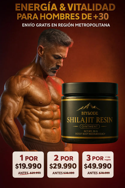 Shilajit Himalaya™ Potenciador Sexual